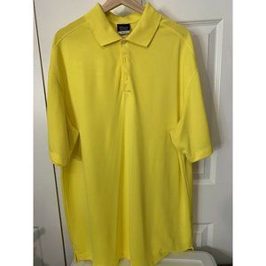 Nike Golf Dri-Fit‎ Men’s Sz XXL Golfing Polo Shirt Yellow